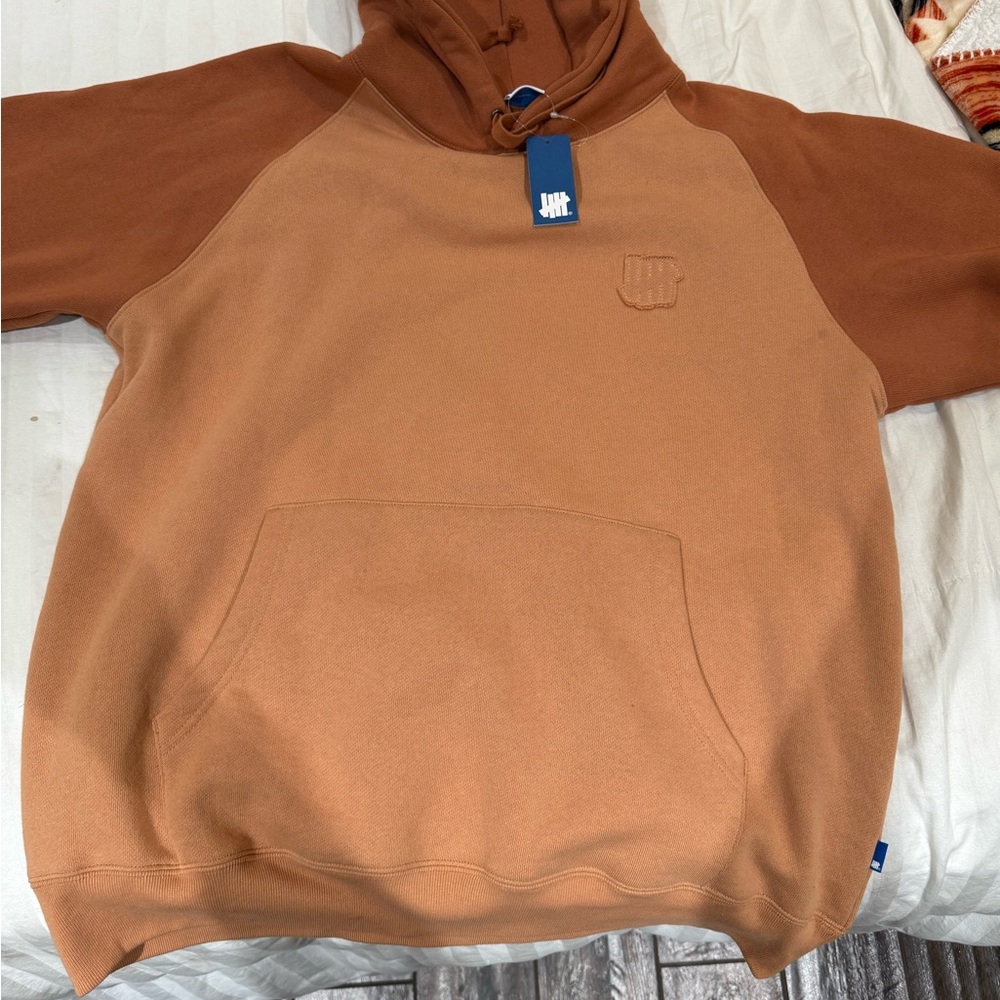 Undefeated Brown Hoodie for Men